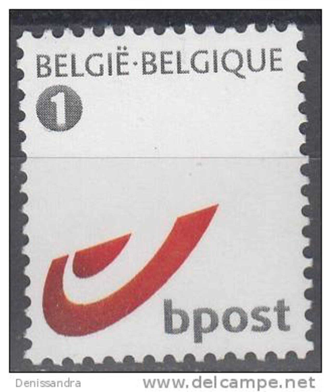 Belgique 2010 COB 4084 Neuf ** Cote (2016) 1.50 Euro Logo Bpost - Neufs