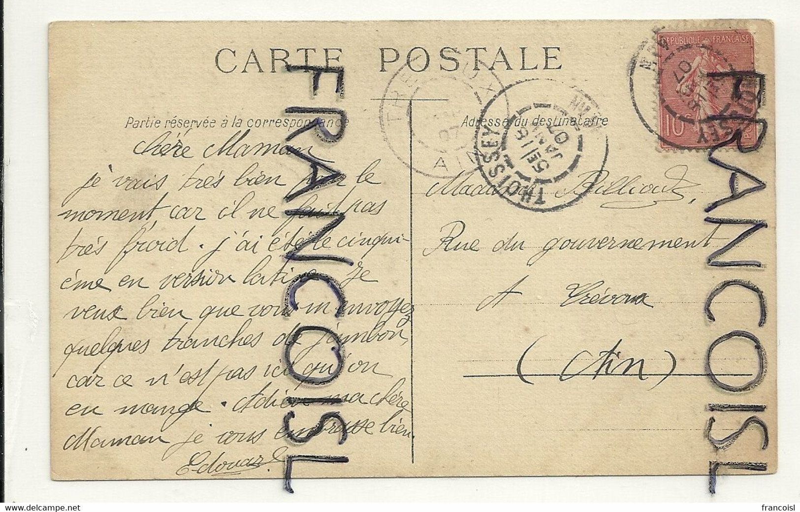 Tempête De Mer, Côte, Mouettes. Signée Elmer Keene. 1907 - Keene, Elmer