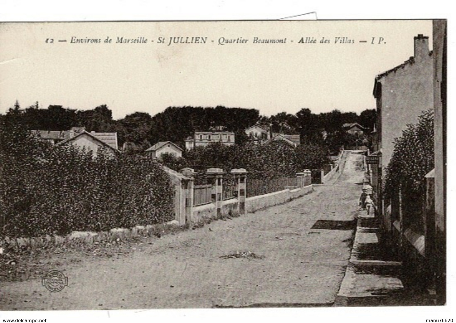 ST JULLIEN - Quartier Beaumont- Allée Des Villas - CPA ( B Du Rhone- France) - Saint Barnabé, Saint Julien, Montolivet