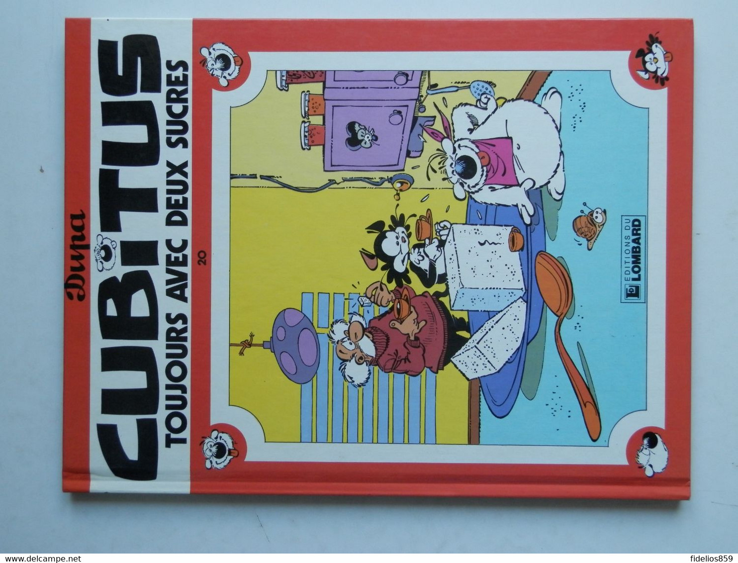 CUBITUS PAR DUPA  TOMES 8  12 ET 20 - Cubitus