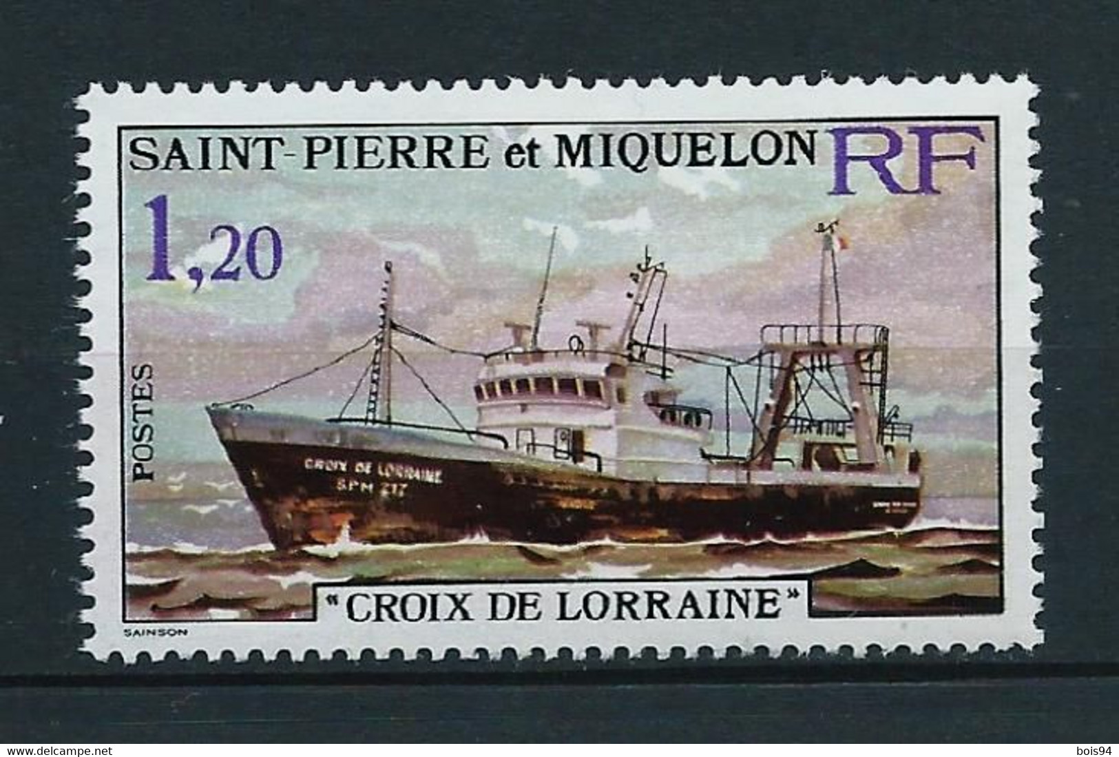 SAINT PIERRE ET MIQUELON  1976 . N°  453 . Neuf  ** (MNH) . - Unused Stamps