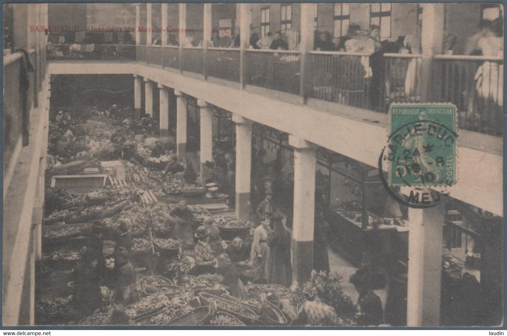 Bar Le Duc , Intérieur Du Marché Couvert , Animée - Bar Le Duc