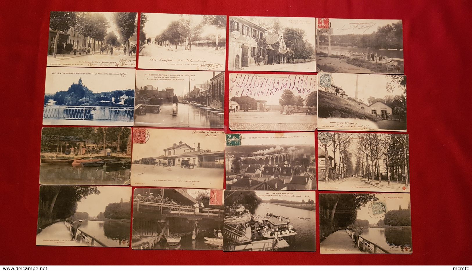 Vrac Environ 380 Cartes Du 94 Val De Marne - ATTENTION :  Toutes Abîmées ( Voir Description ) - 100 - 499 Postcards
