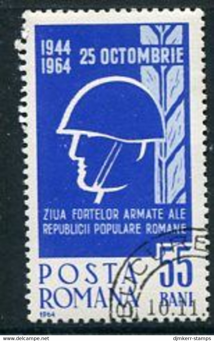 ROMANIA 1964 Army Day Used  Michel 2343 - Used Stamps