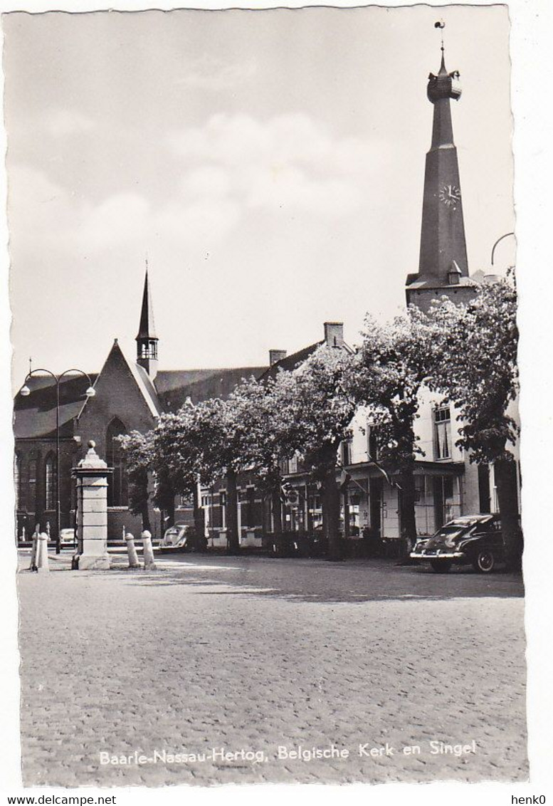 Baarle Belgische Kerk En Singel K1764 - Baarle-Hertog