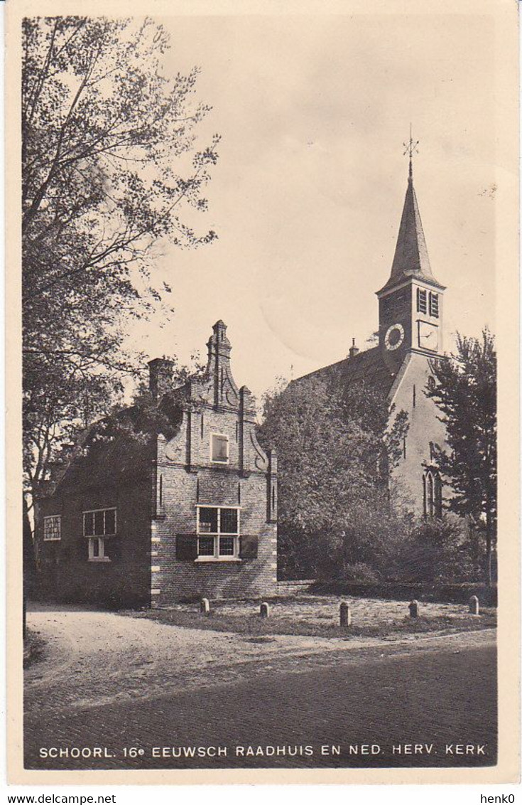 Schoorl 16e Eeuwsch Raadhuis K1783 - Schoorl