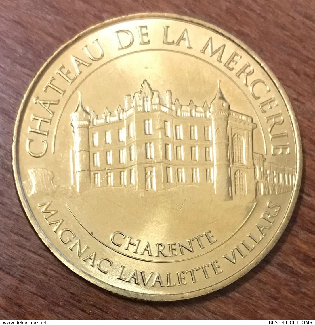 16 MAGNAC LAVALETTE VILLARS CHÂTEAU DE LA MERCERIE MDP 2016 MEDAILLE MONNAIE DE PARIS JETON TOURISTIQUE MEDALS TOKENS - 2016