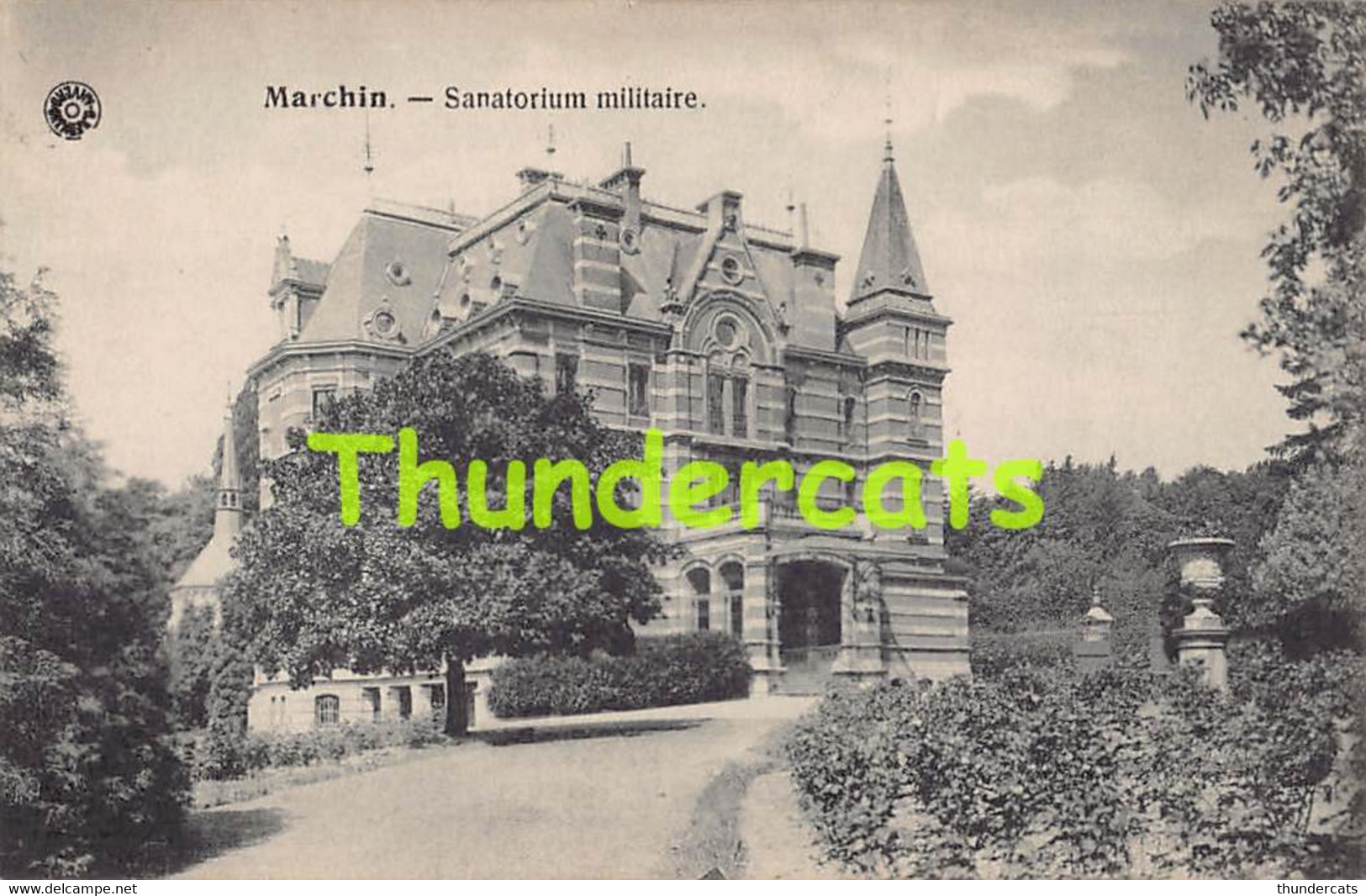 CPA FOURNEAU MARCHIN SANATORIUM MILITAIRE - Marchin