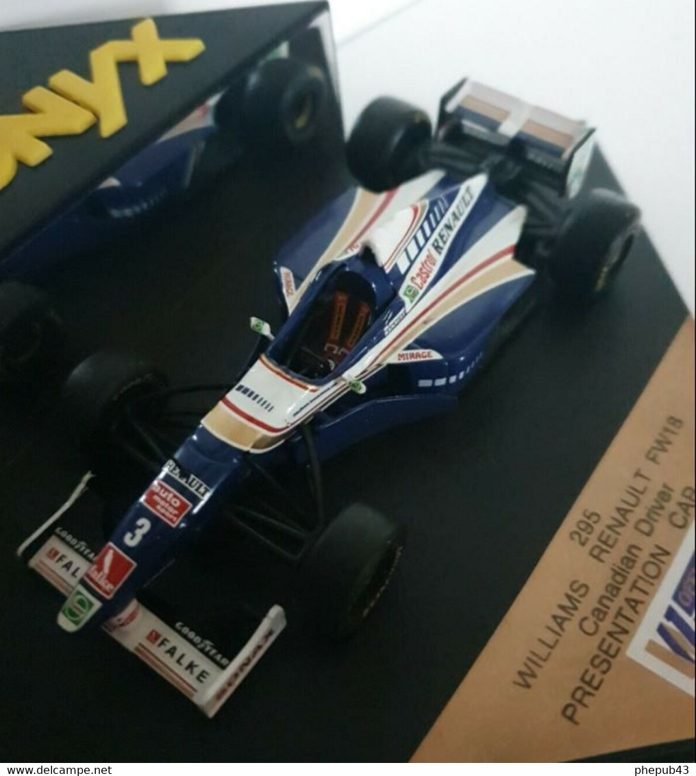 Williams Renault FW18 - Jacques Villeneuve - Présentation 1997 #3 - Onyx - Onyx