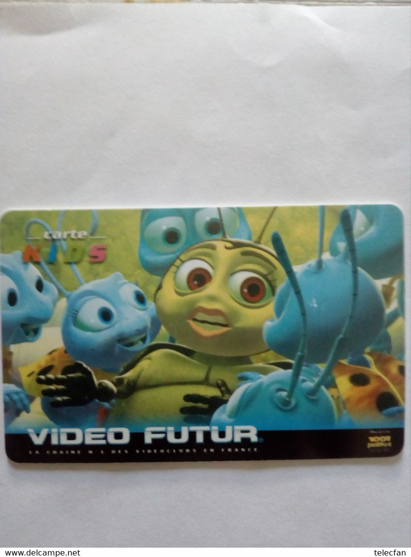 FRANCE VIDEO FUTUR KIDS DISNEY PIXAR 1001 PATTES - Kids