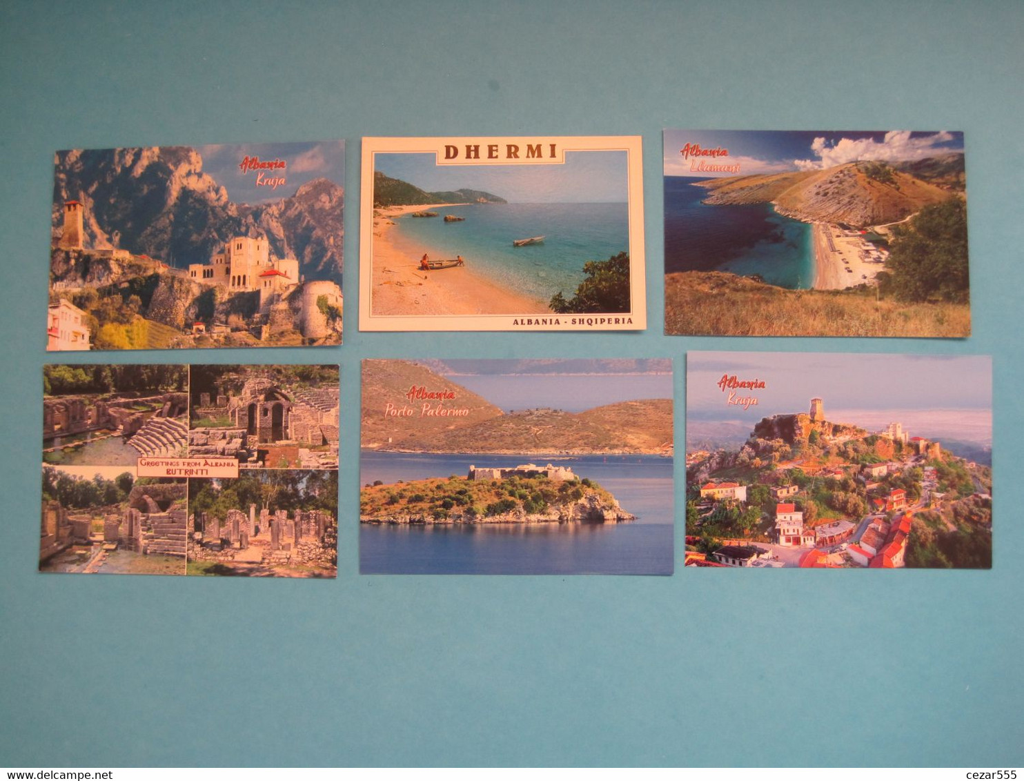 Albania Different Lot Of 6 Postcards (30) - Albanie