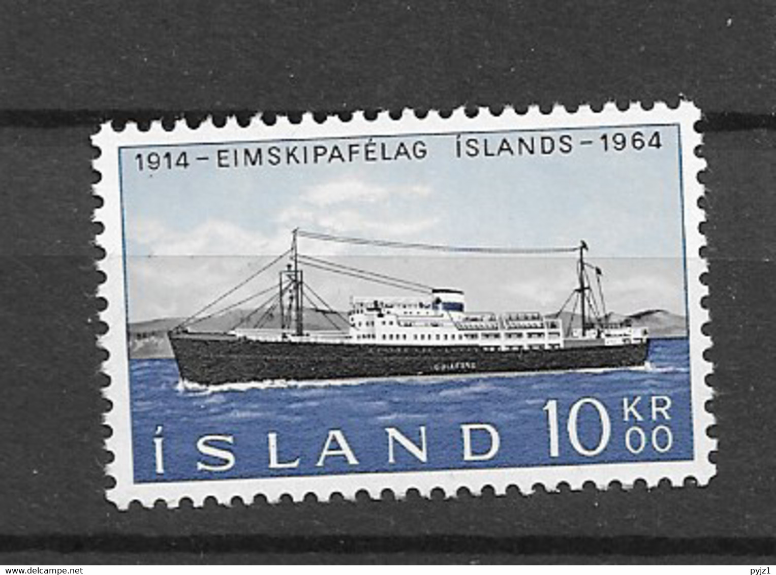 1964 MNH Iceland, Island, Mi 377 - Nuevos