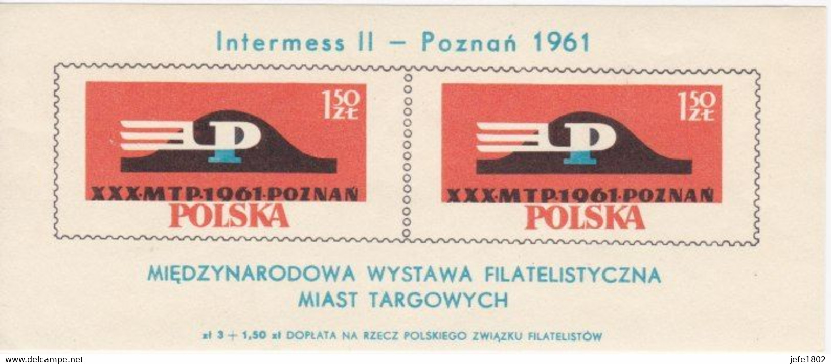 Intermesss II - Poznan 1961 - Markenheftchen