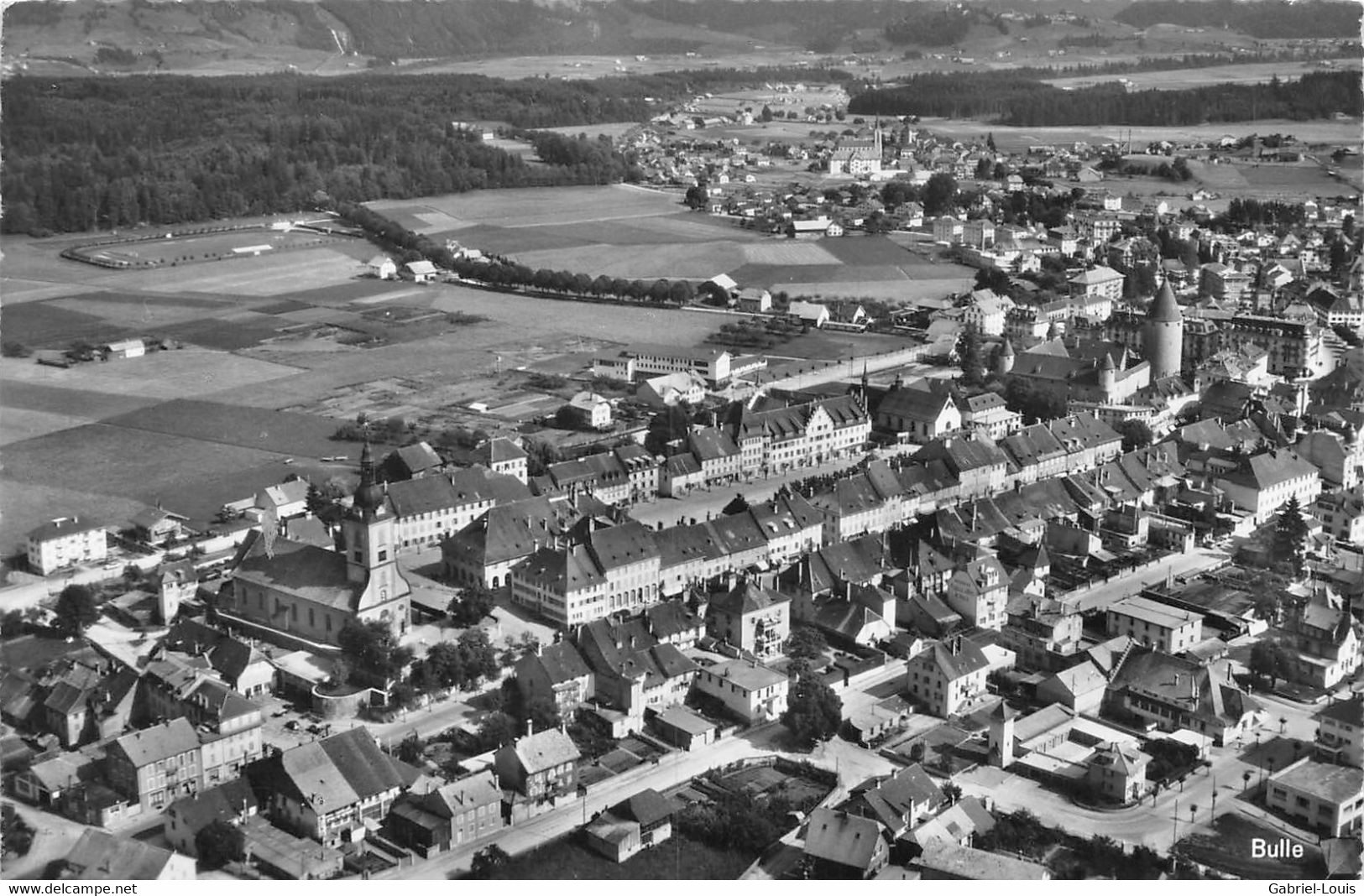 Bulle  - Vue Aérienne - Bulle