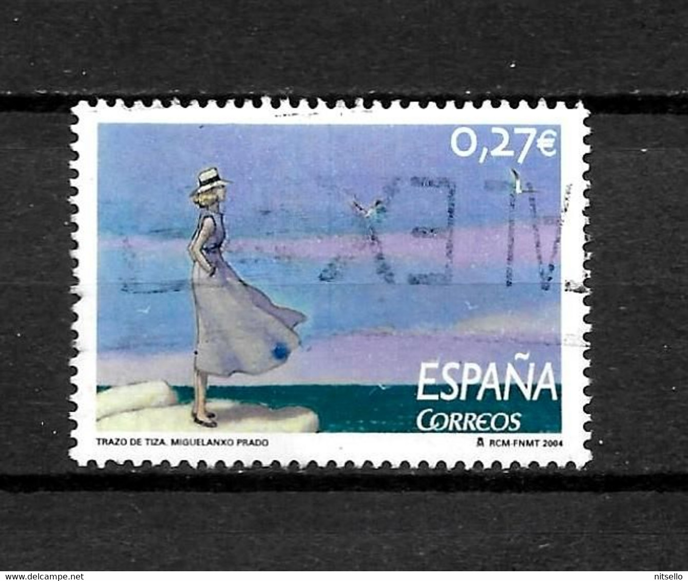 LOTE 2159 /// ESPAÑA 2004 TRAZO DE TIZA   - ¡¡¡ OFERTA - LIQUIDATION - JE LIQUIDE !!! - Used Stamps