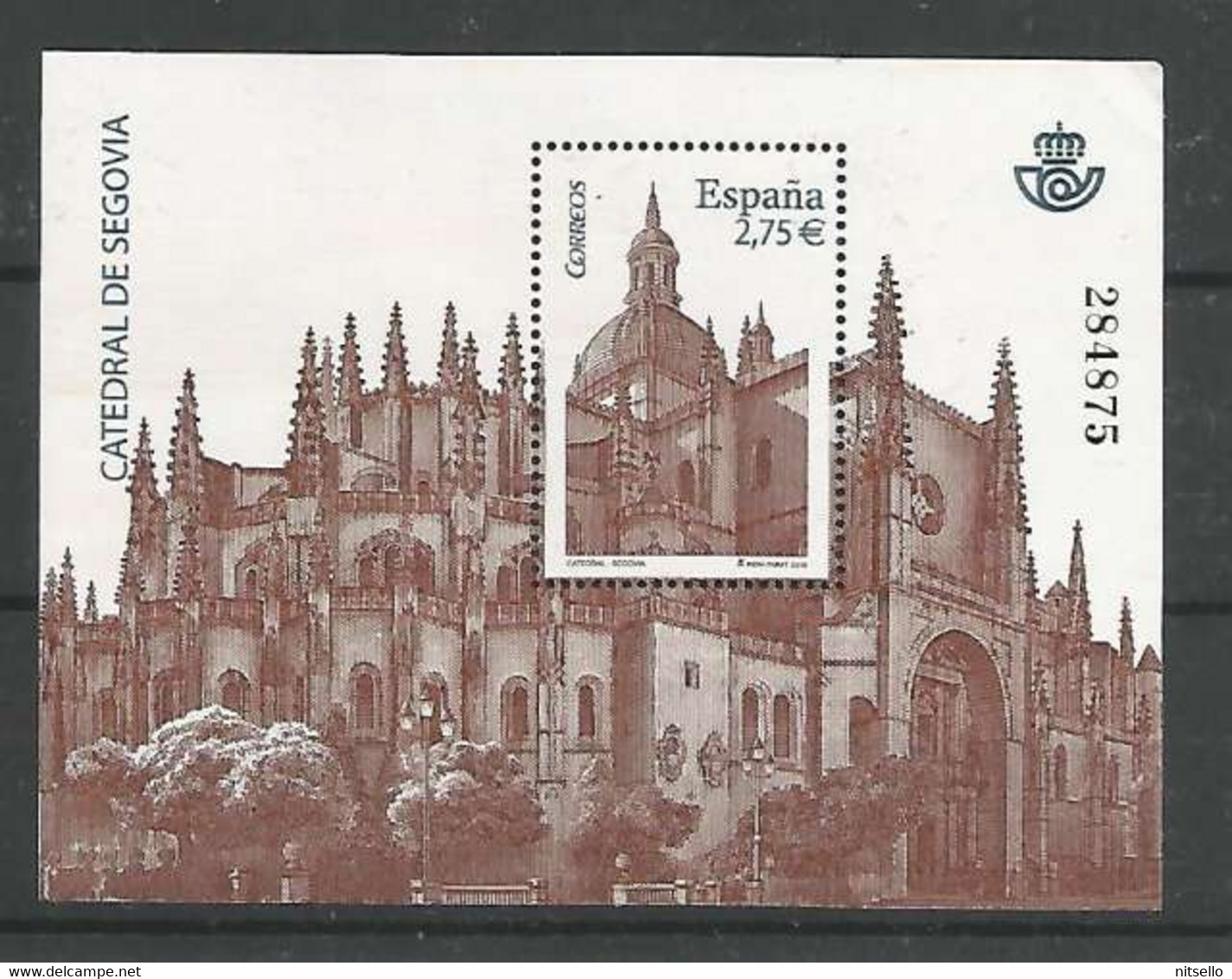 LOTE 2163  ///  ESPAÑA 2010 - CATEDRAL DE SEGOVIA - HB / BLOC Nº:  **MNH - ¡¡¡ OFERTA - LIQUIDATION - JE LIQUIDE !!! - Blocs & Feuillets