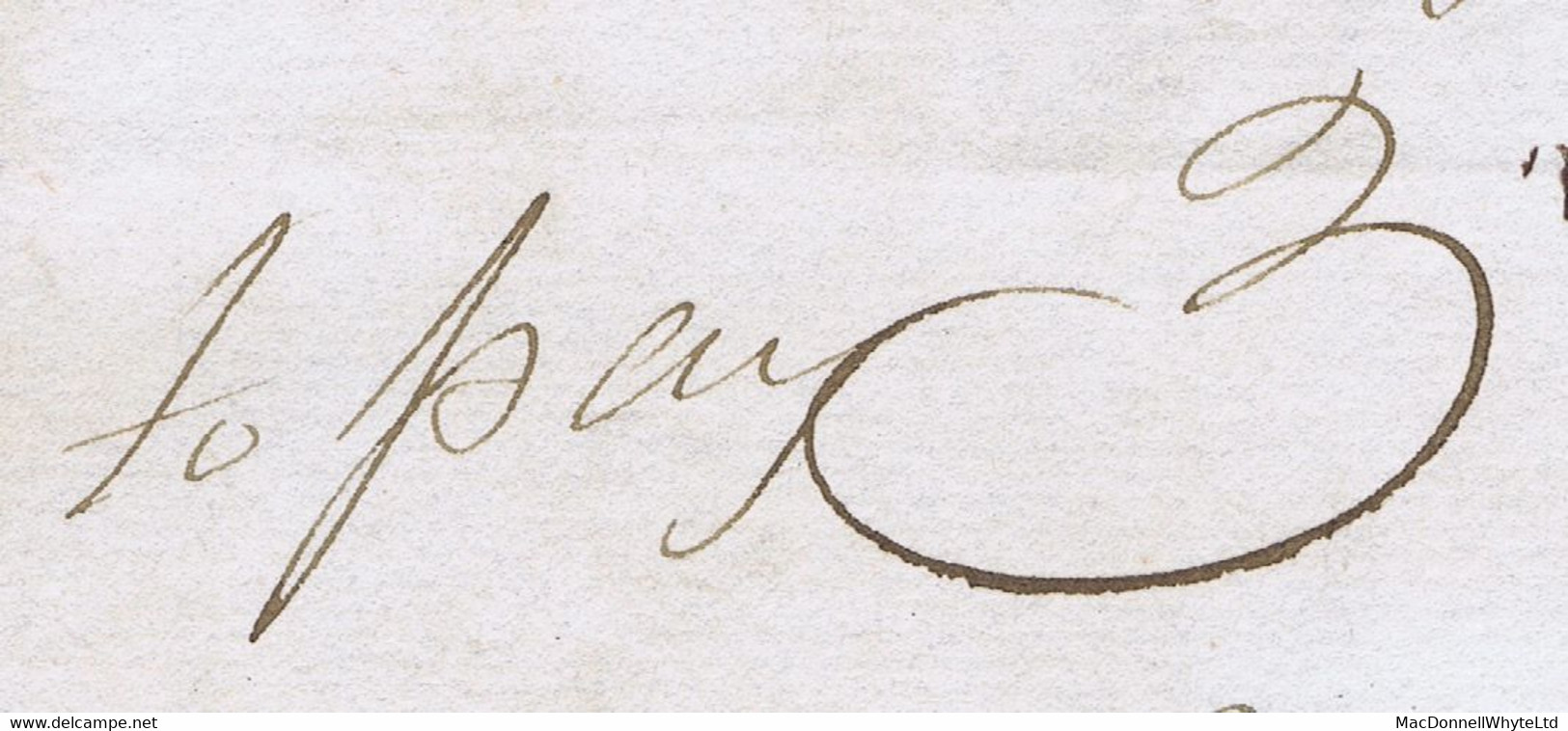 Ireland Galway 1822 Letter Dublin To Tuam At "10", Reposted To Same Address With TUAM 103 And Ms "to Pay 3" - Préphilatélie