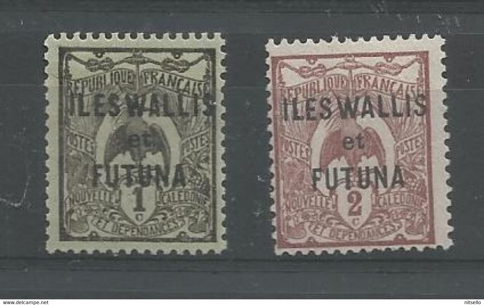 LOTE 1528  ///  (C015) Wallis Et Futuna - 1920 - Tp N° 1 Et 2**MNH - ¡¡¡ OFERTA - LIQUIDATION - JE LIQUIDE !!! - Unused Stamps