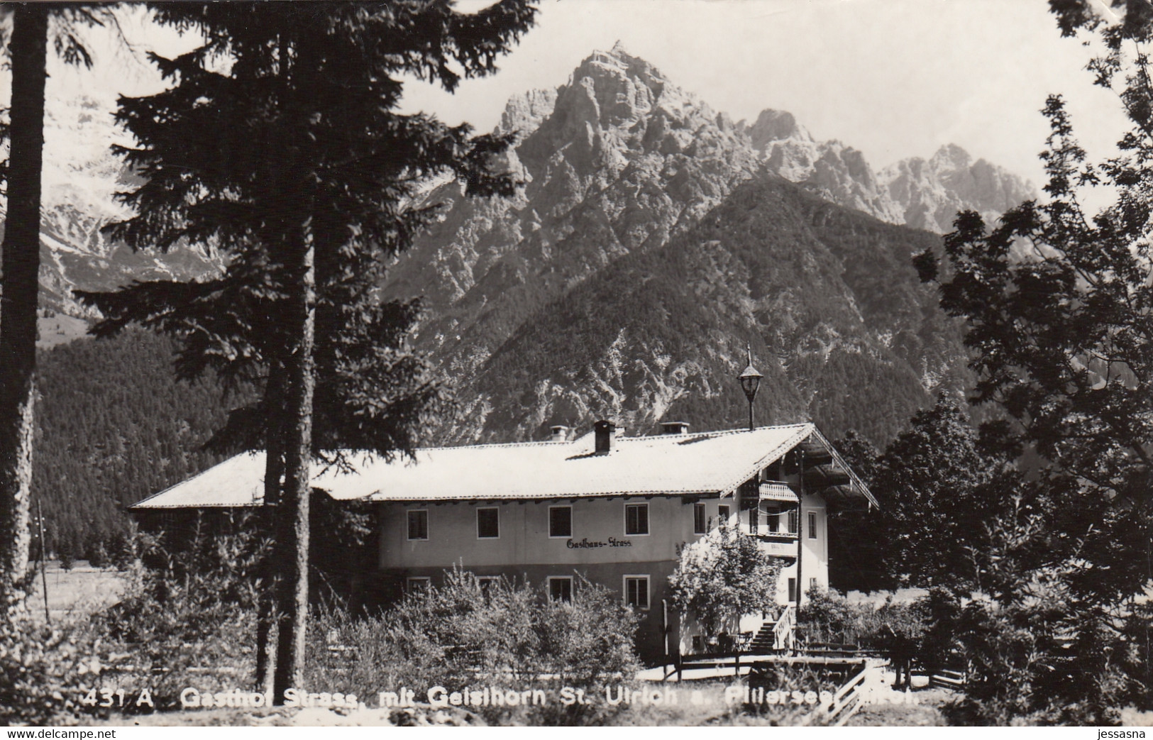 AK - Tirol - St. Ulrich Am Pillersee - Gasthof Strass - 1956 - Fieberbrunn