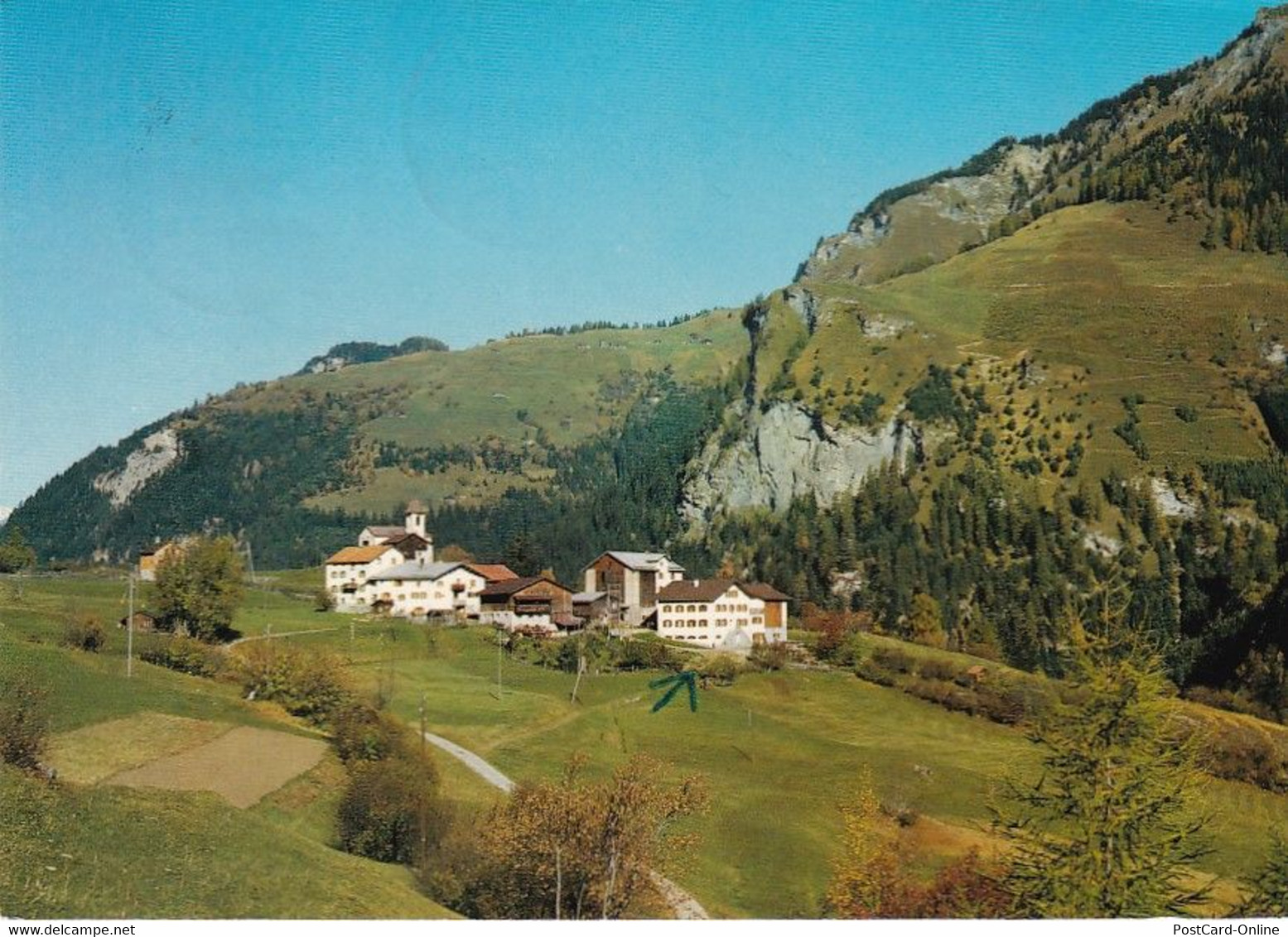 898 - Schweiz - Suisse , Switzerland , Vaz , Obersolis , Albulatal - Gelaufen 1975 - Vaz/Obervaz