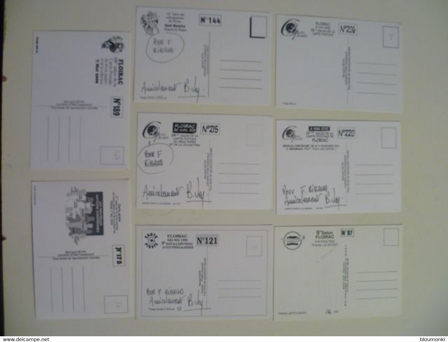 Lot De 8 Cartes Postales Illustrateur Bernard VEYRI / FLOIRAC Carte Pirate - Veyri, Bernard