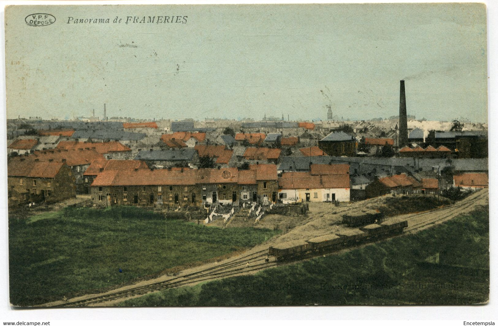 CPA Carte Postale - Belgique - Frameries - Panorama - 1911 (DG14938) - Frameries