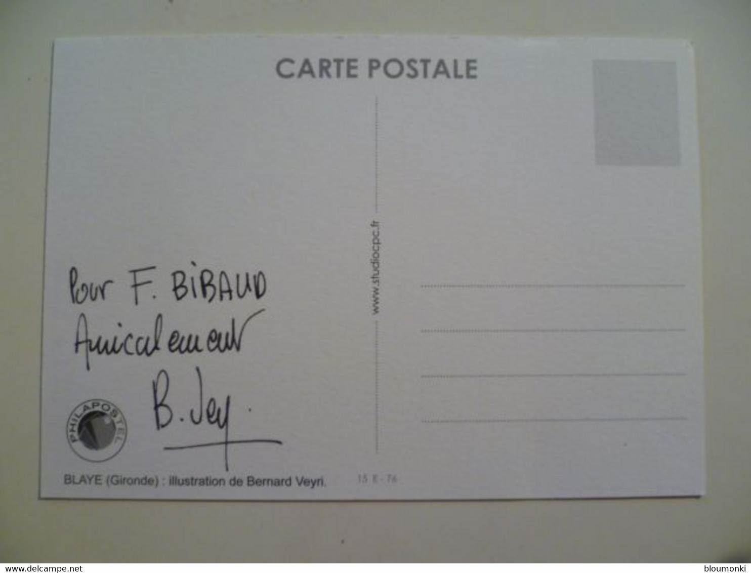 Lot De 11 Cartes Postales Illustrateur Bernard VEYRI /  Dédicaces Lejeal Bibaud Lo Cicero - Veyri, Bernard