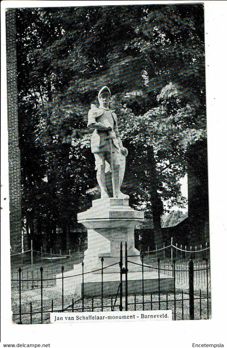 CPA Carte Postale -Pays Bas-Barneveld- Jan Van Schaffelaar Monument VM24233br - Barneveld