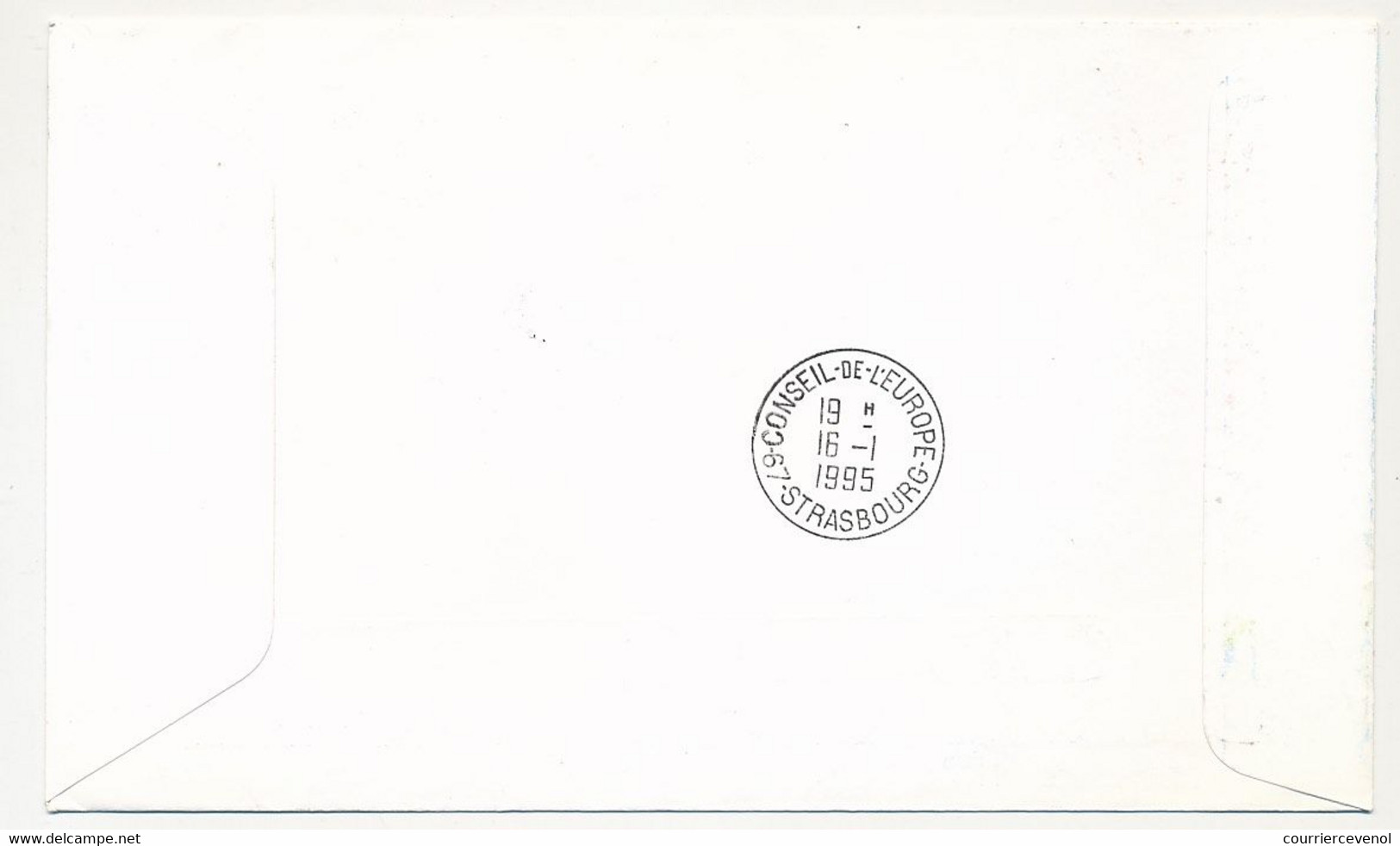 GIBRALTAR - Env. FDC Admission Autriche, Finlande, Suède Dans L'Union Européenne - 3/1/1995 + Liaison Strasbourg - Gibraltar