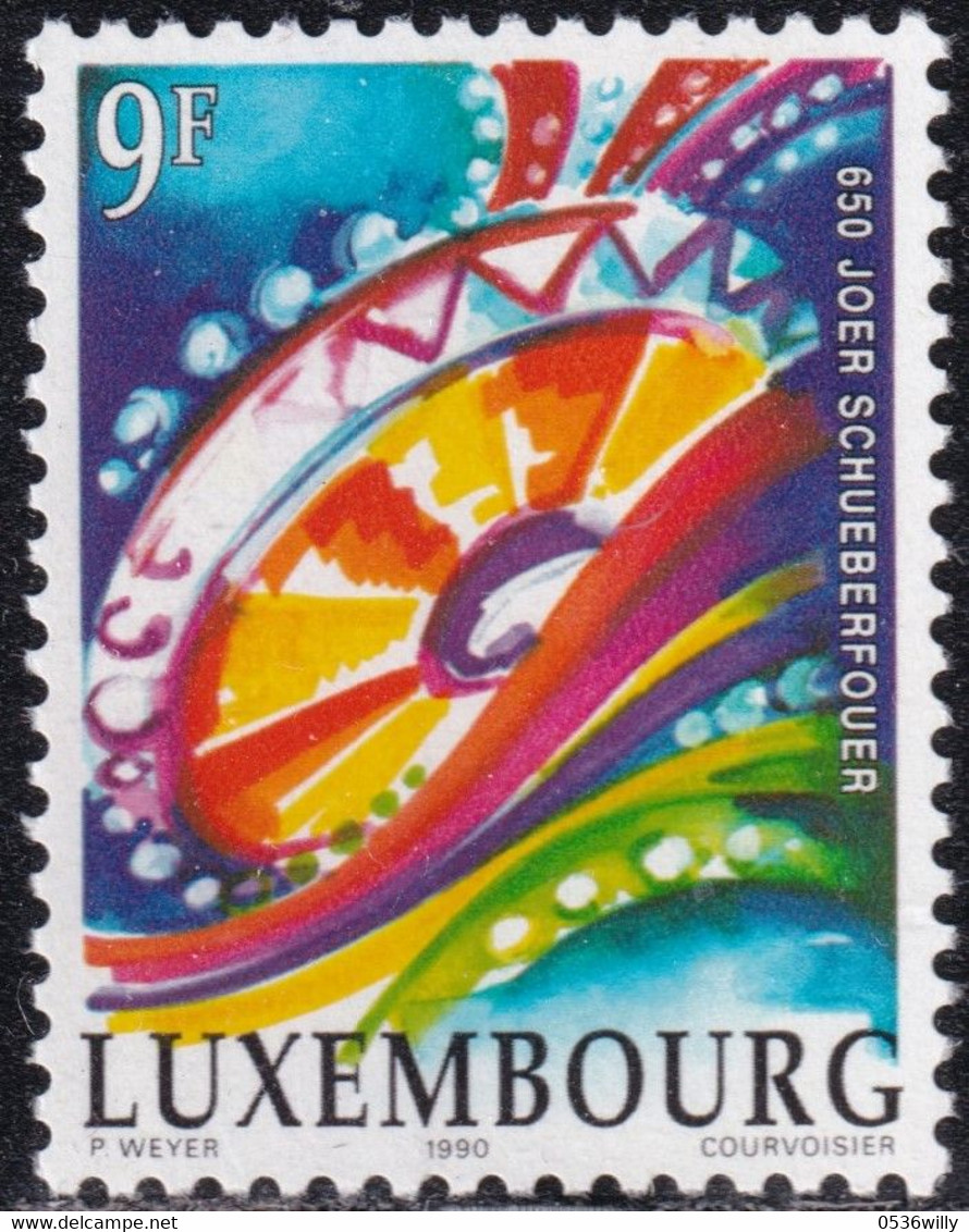 L-Luxemburg 1990. 650 Jahre Schueberfouer (Messe) (B.2728) - Unused Stamps