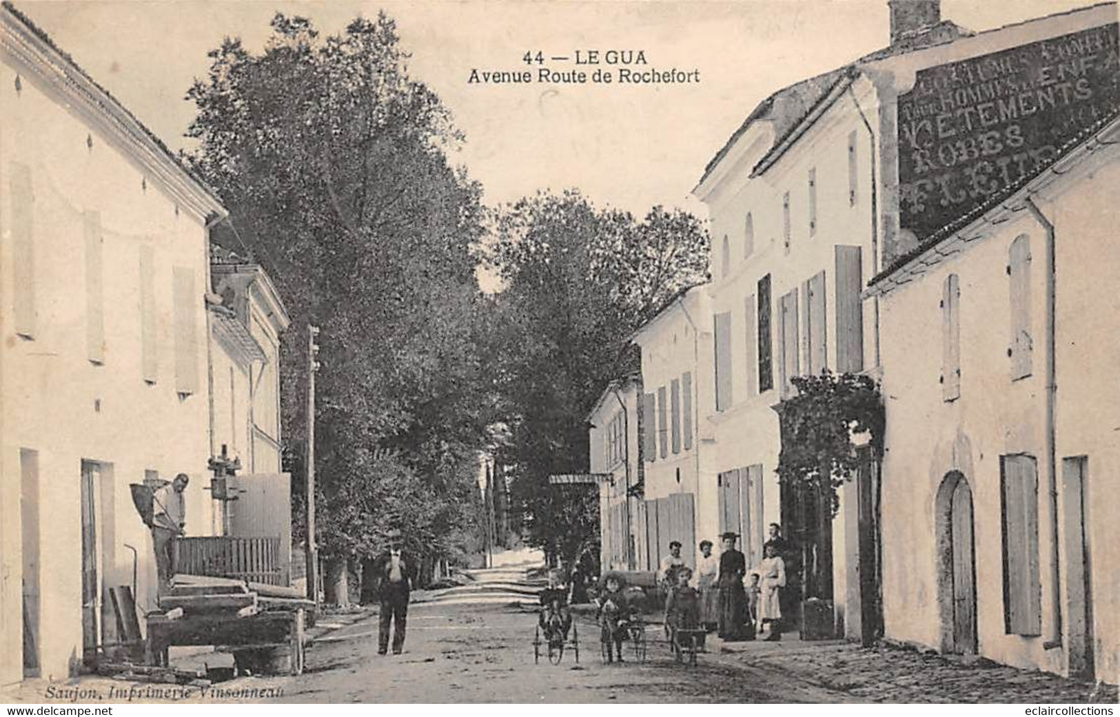 Le Gua       17     Avenue Route De Rochefort Sur Mer.  Un Pressoir     (voir Scan) - Altri & Non Classificati