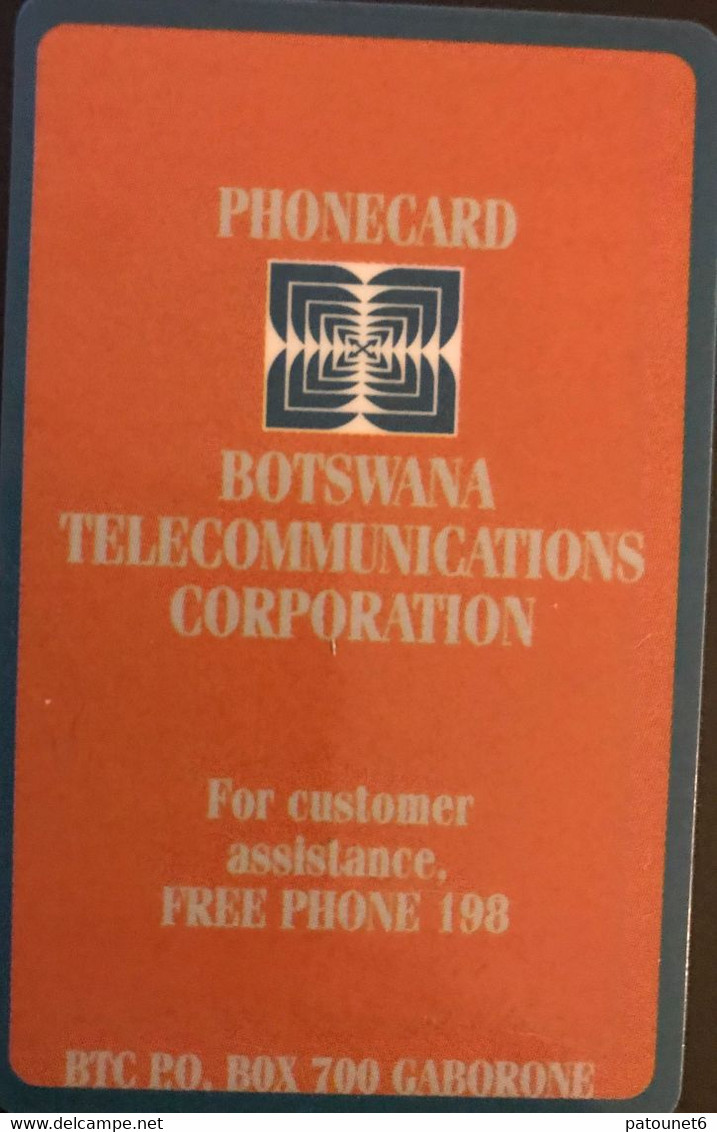 BOTSWANA  -  Phonecard  -  P10 - Botsuana
