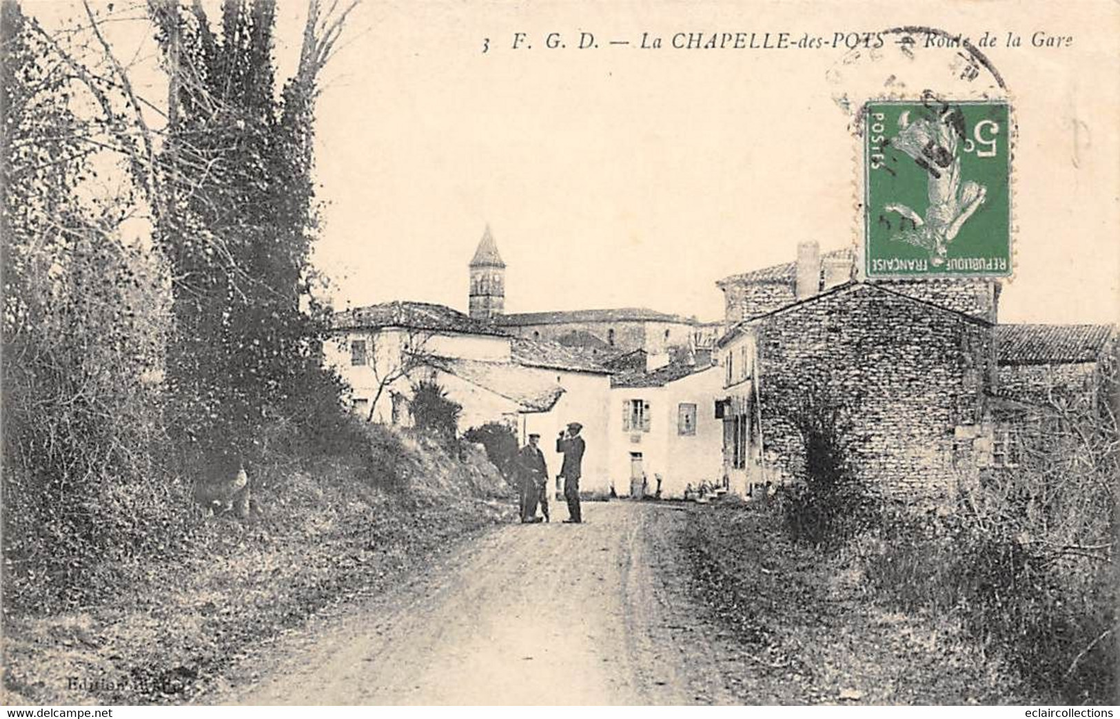 La Chapelle Des Pots      17     Route De La Gare    (voir Scan) - Altri & Non Classificati