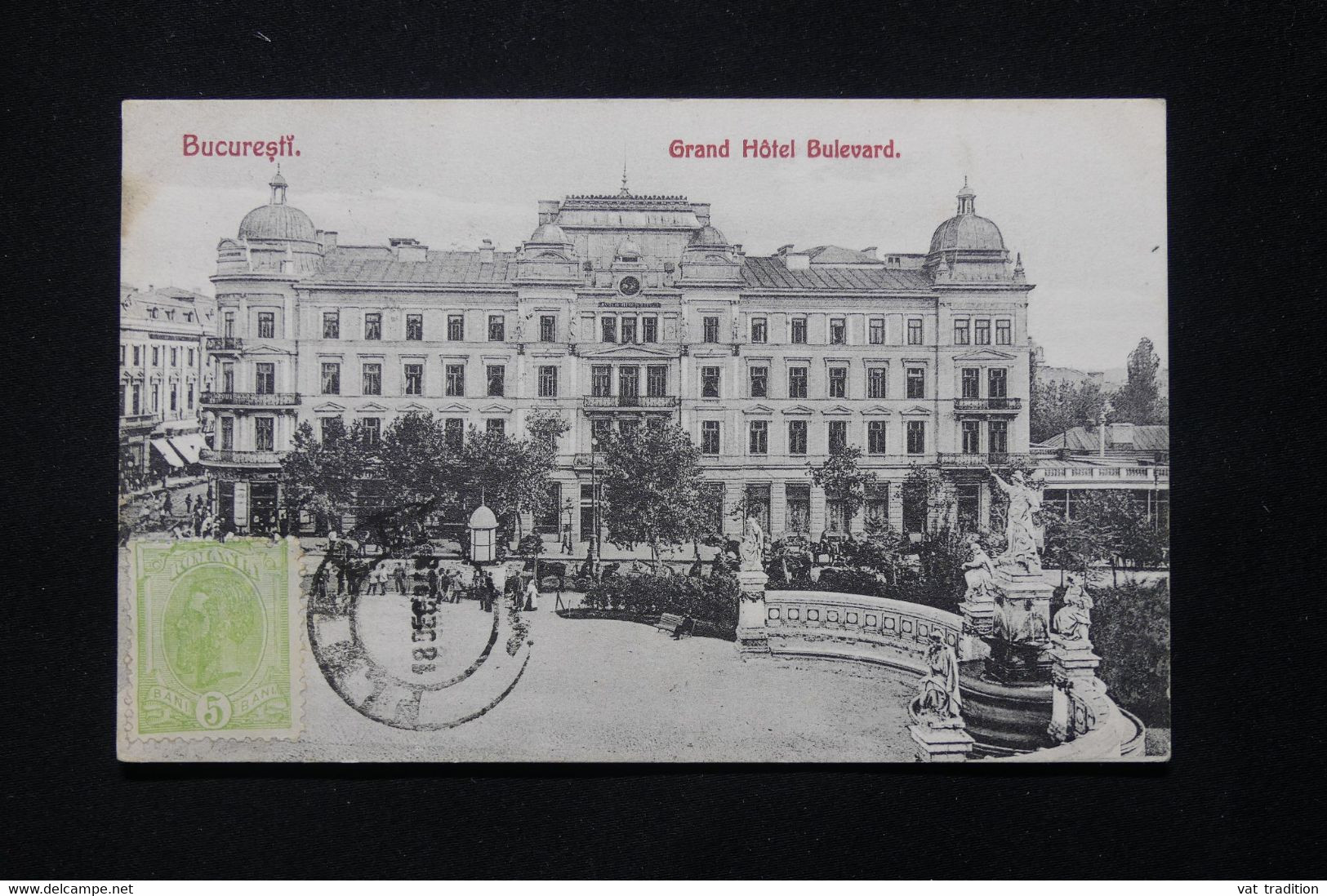 ROUMANIE - Affranchissement De Ploesti Sur Carte Postale ( Bucarest - Grand Hôtel ) En 1908 Pour La France - L 78905 - Briefe U. Dokumente