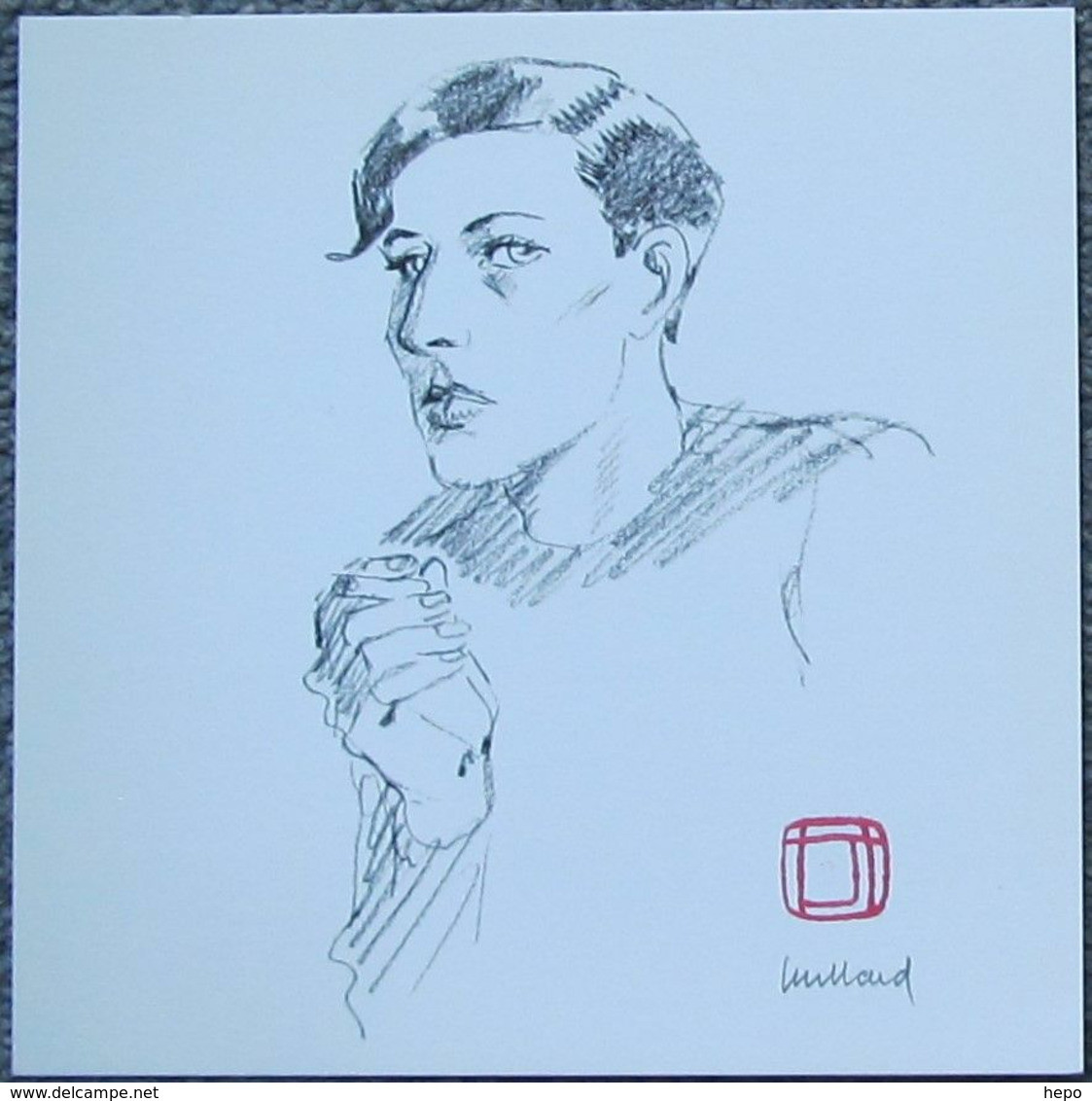 Juillard - Portraits - RARE Ex Libris Signé Et Tampon - Reservé Souscripteurs - Illustrators J - L