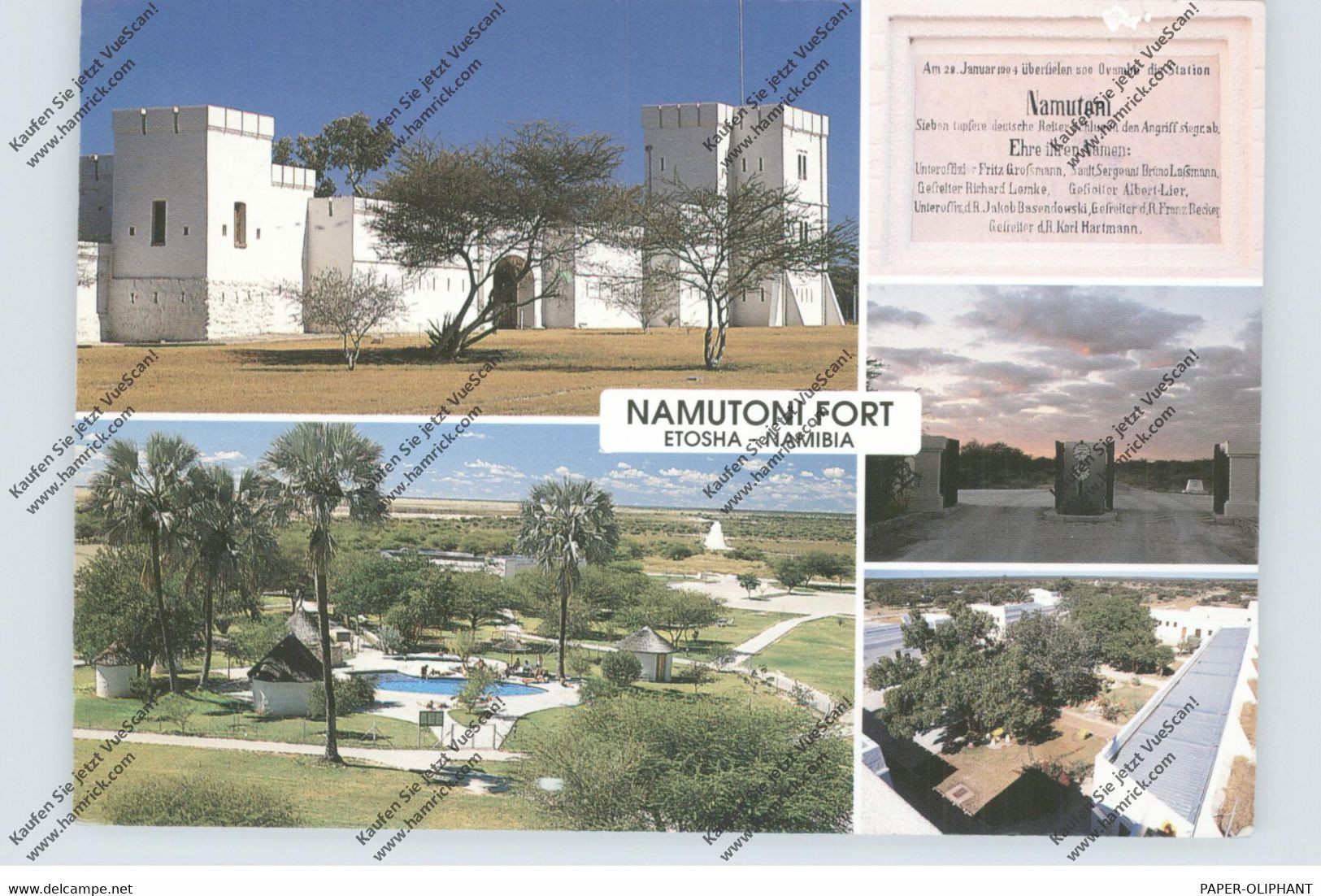 NAMIBIA - NAMUTONI FORT, Etosha - Namibië