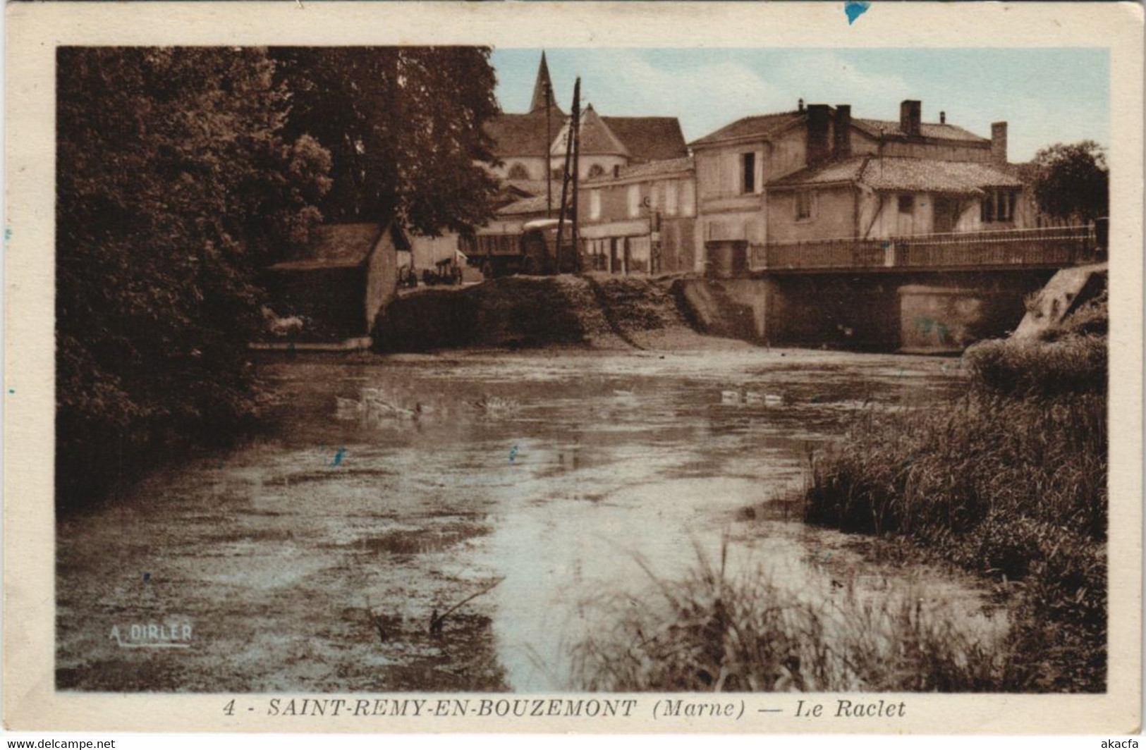 CPA St-RÉMY-en-Bouzemont - Le Raclet (132011) - Saint Remy En Bouzemont