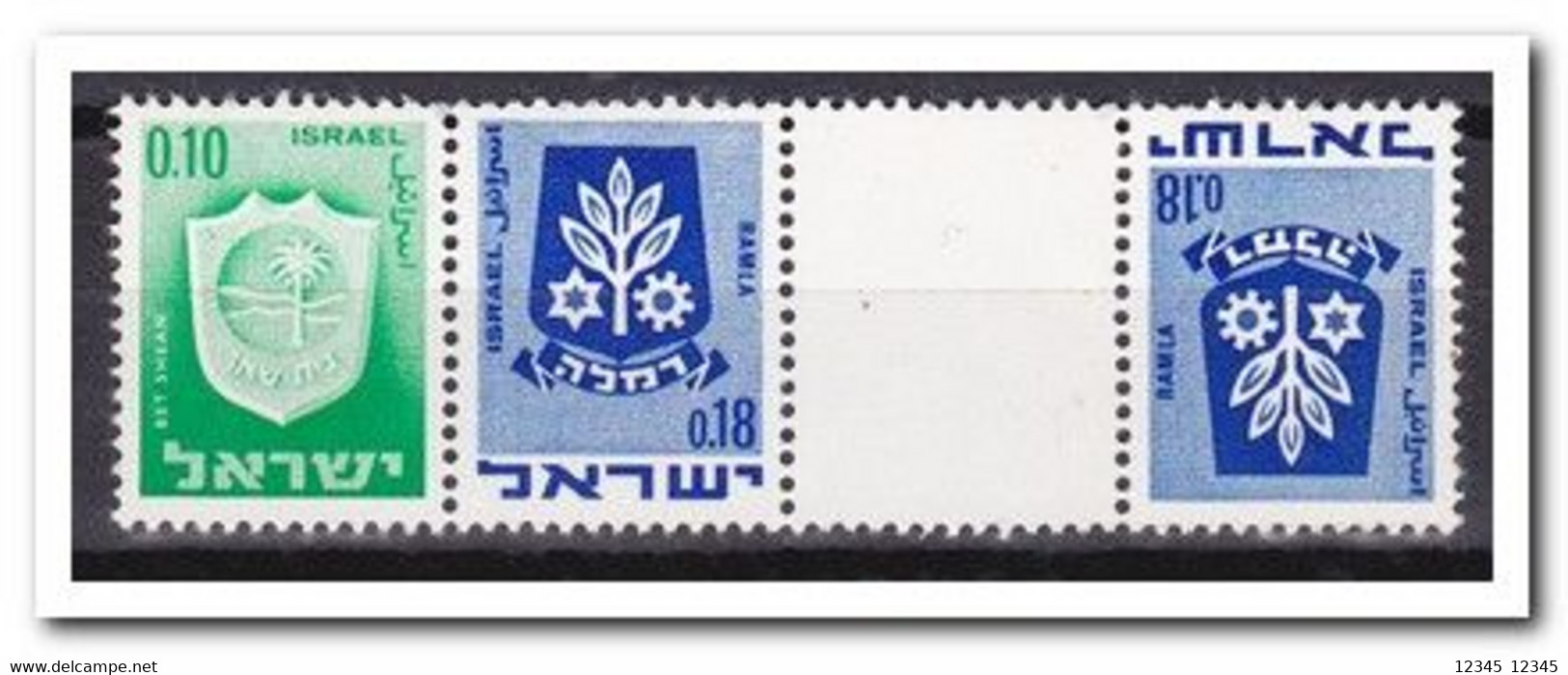 Israël 1973, Postfris MNH, Combinations - Carnets