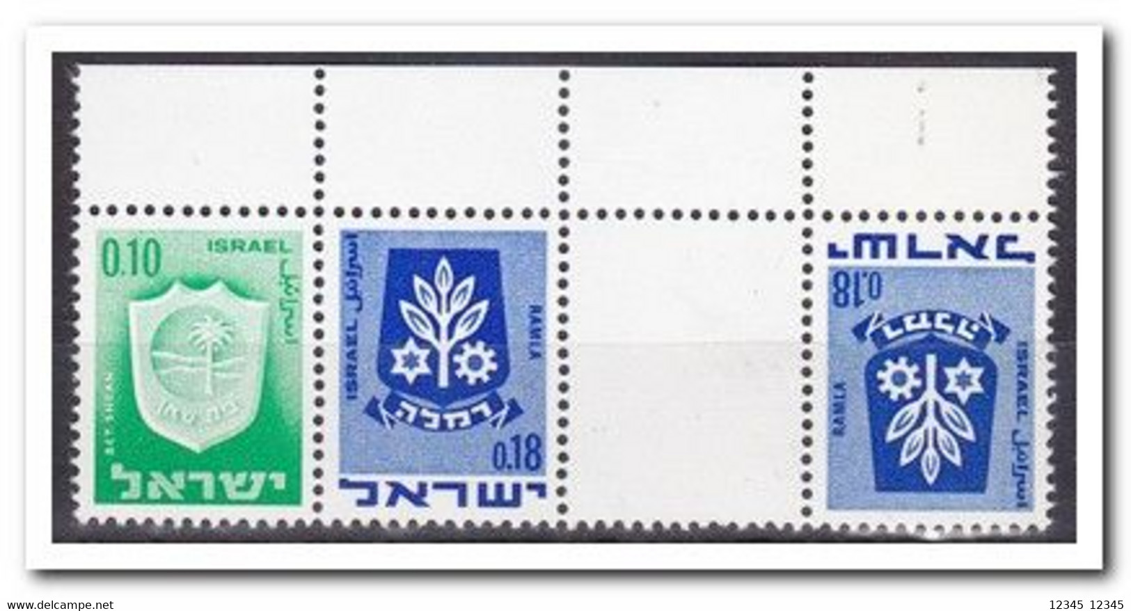 Israël 1973, Postfris MNH, Combinations - Booklets