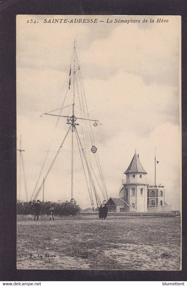 CPA [76] Seine Maritime Sainte Adresse Sémaphore De La Hève Non Circulé - Sainte Adresse