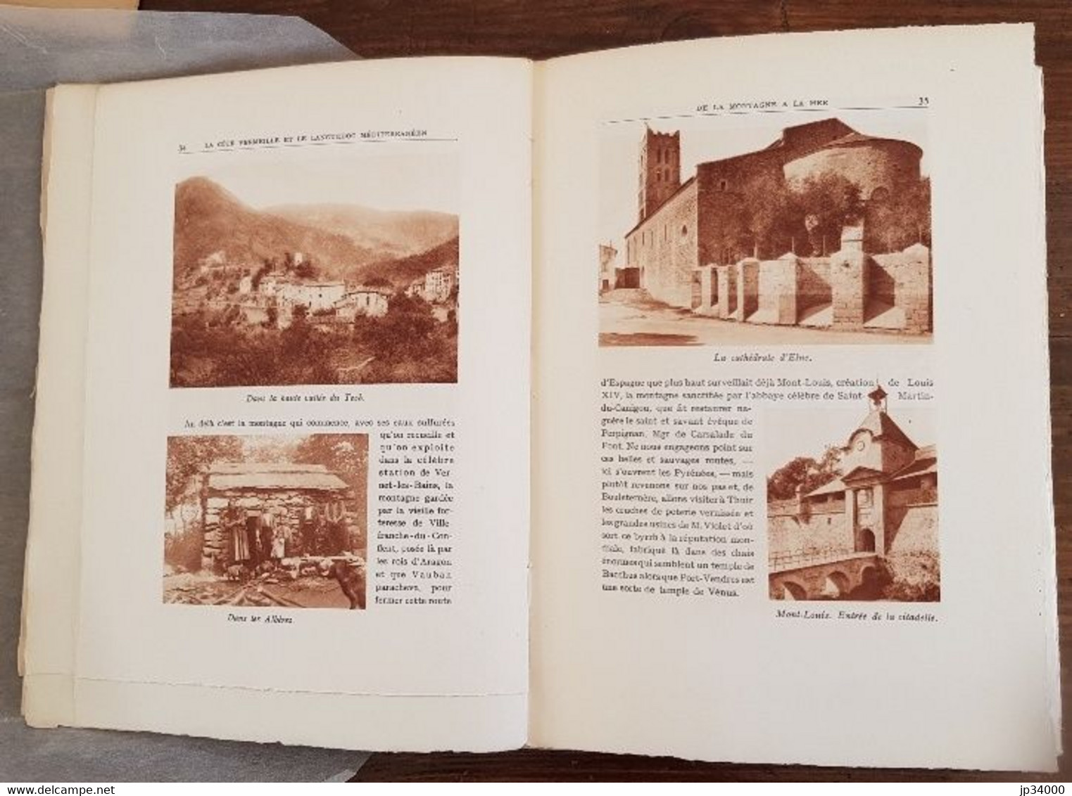 LA COTE VERMEILLE ET LE LANGUEDOC MEDITERRANEEN par Emile RIPERT 1931(languedoc, occitanie)