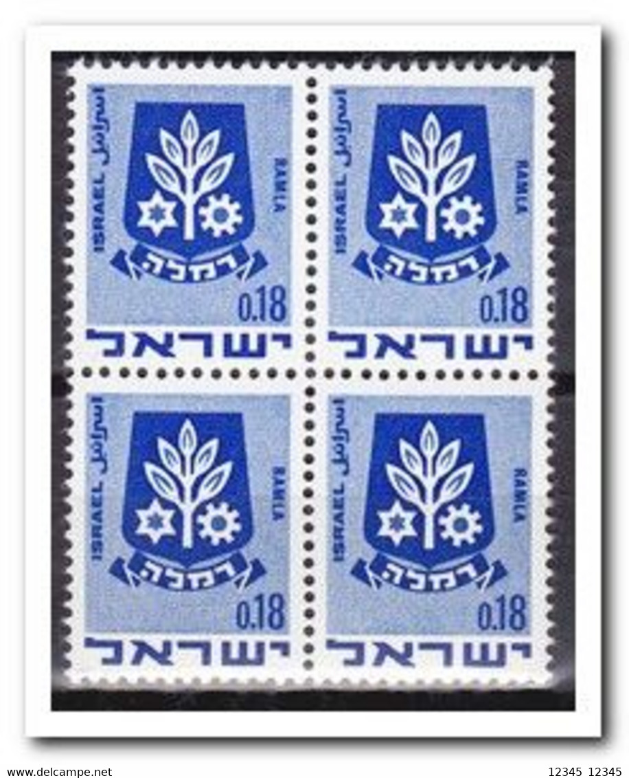 Israël 1971, Postfris MNH, Coat Of Arms Of Israeli Cities - Libretti