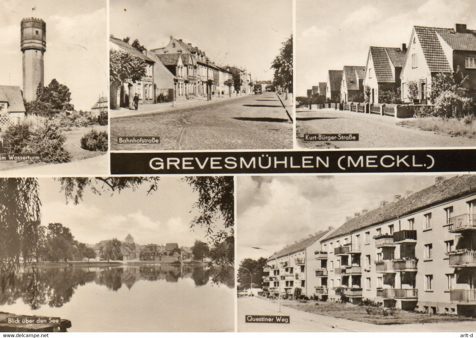 DC538 - Ak Grevesmühlen U.a. Bahnhofstrasse - Grevesmuehlen