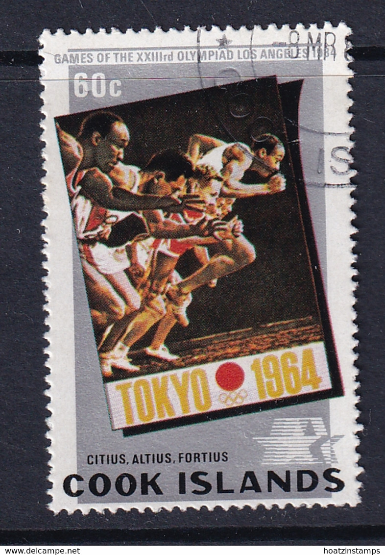 Cook Is: 1984   Olympic Games, Los Angeles    SG962  60c   Used - Cook