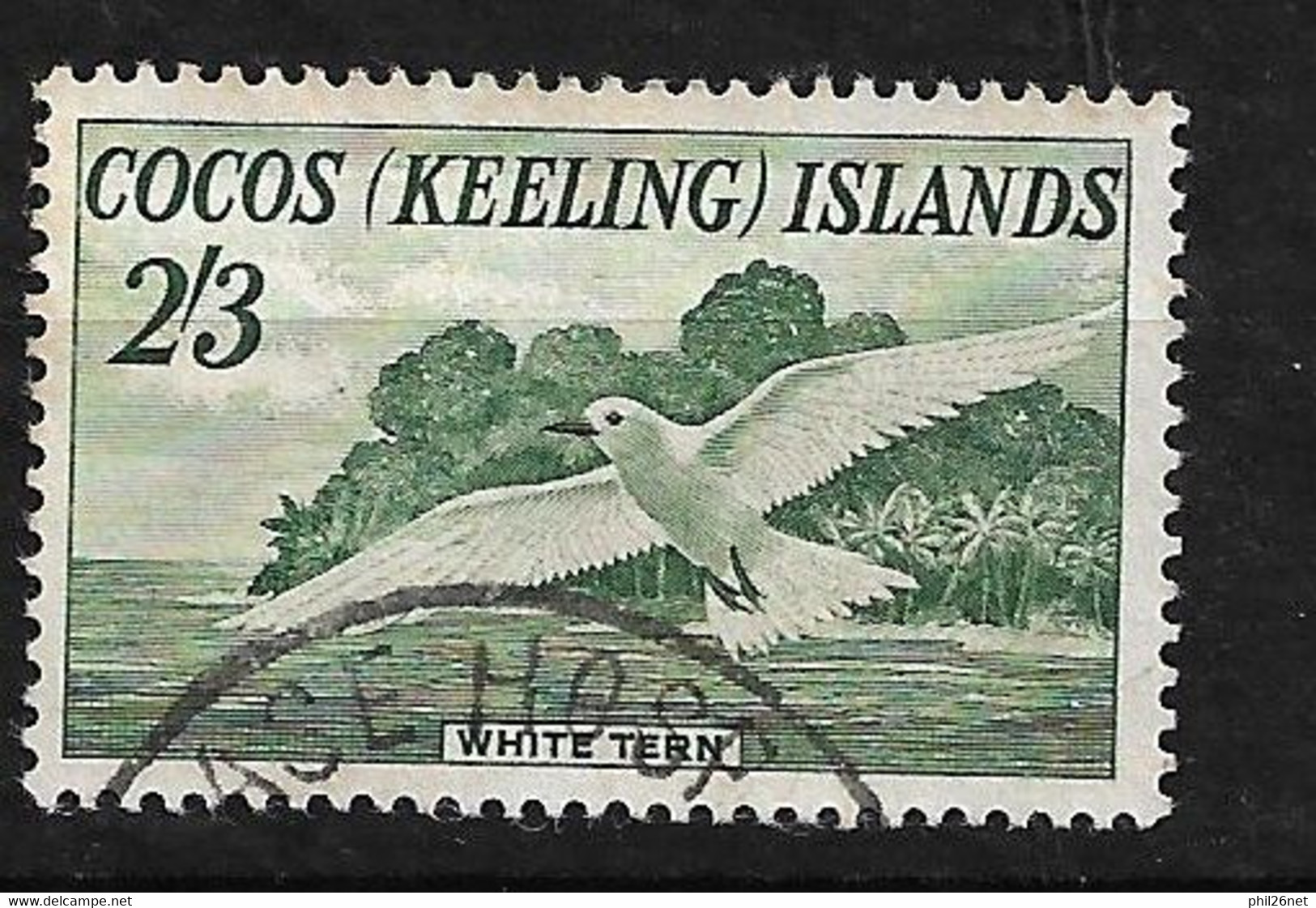 îles Cocos   Keeling   N° 6   Oblitéré  B/TB       - Isole Cocos (Keeling)