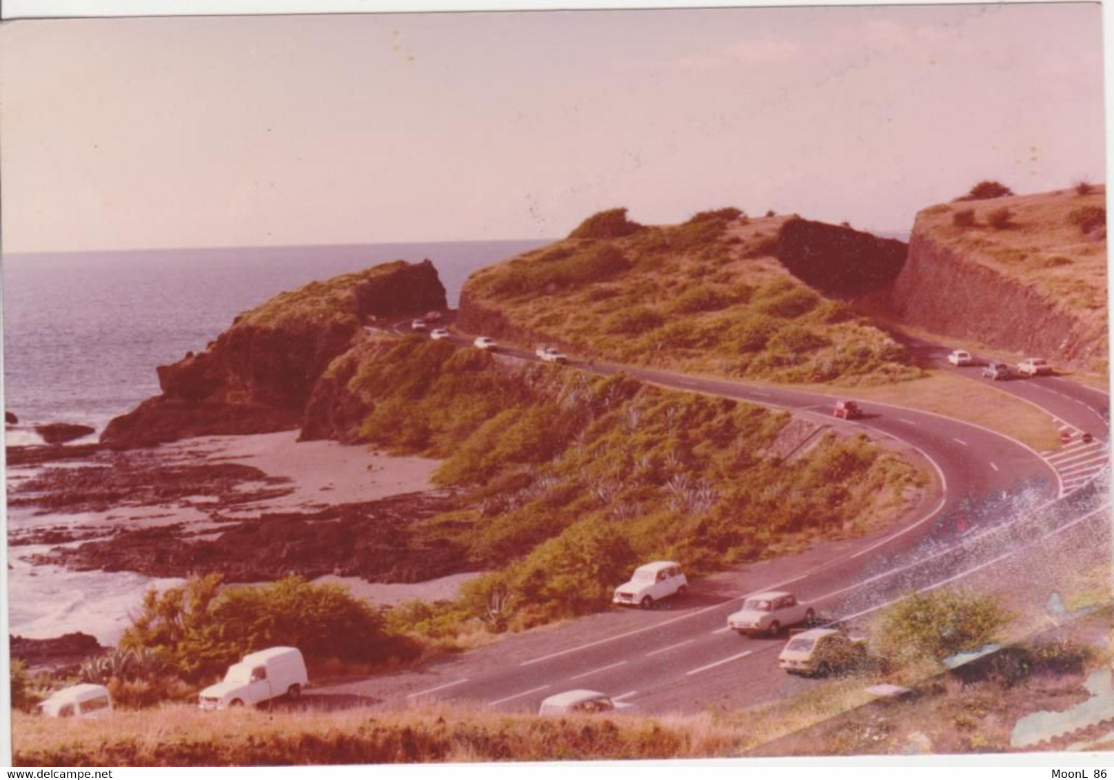 974 - PHOTO ILE DE LA REUNION -  ROUTE COTE OUEST - Autres & Non Classés