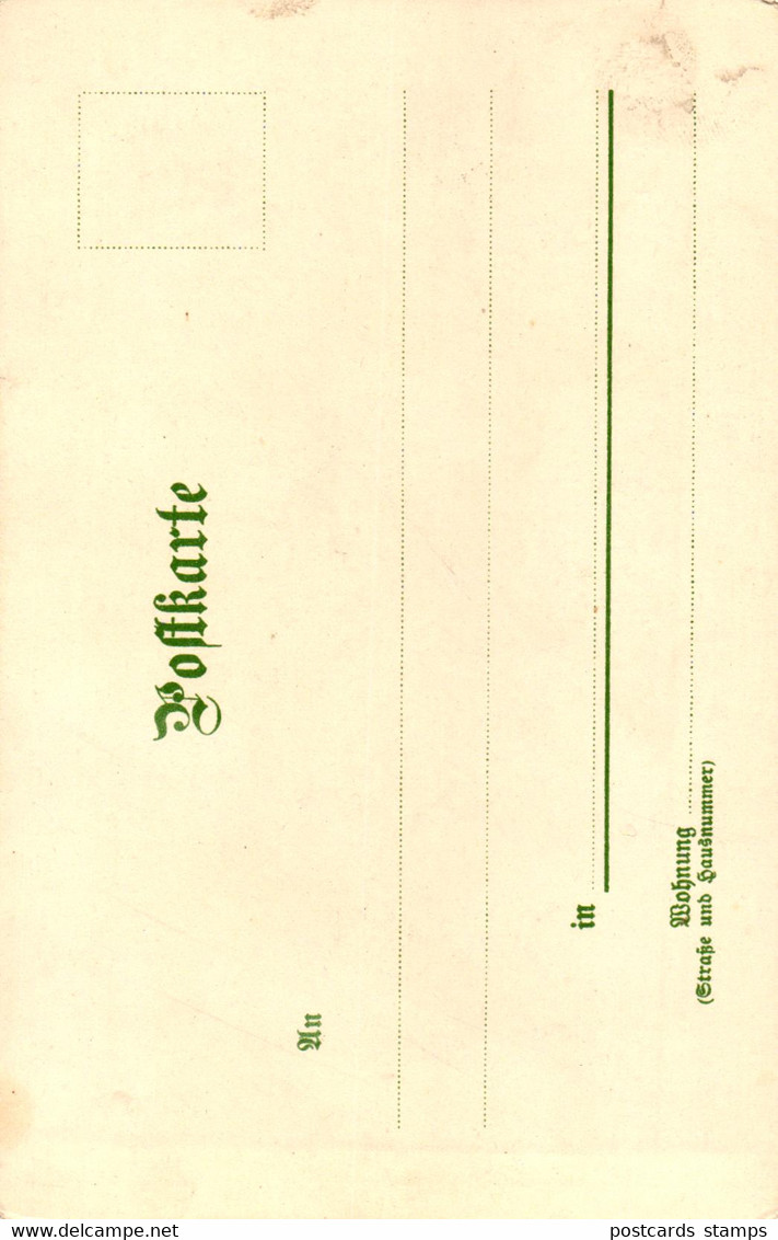 Monats-AK "Oktober", Sign. Guggenberger, Um 1900/05 - Guggenberger, T.
