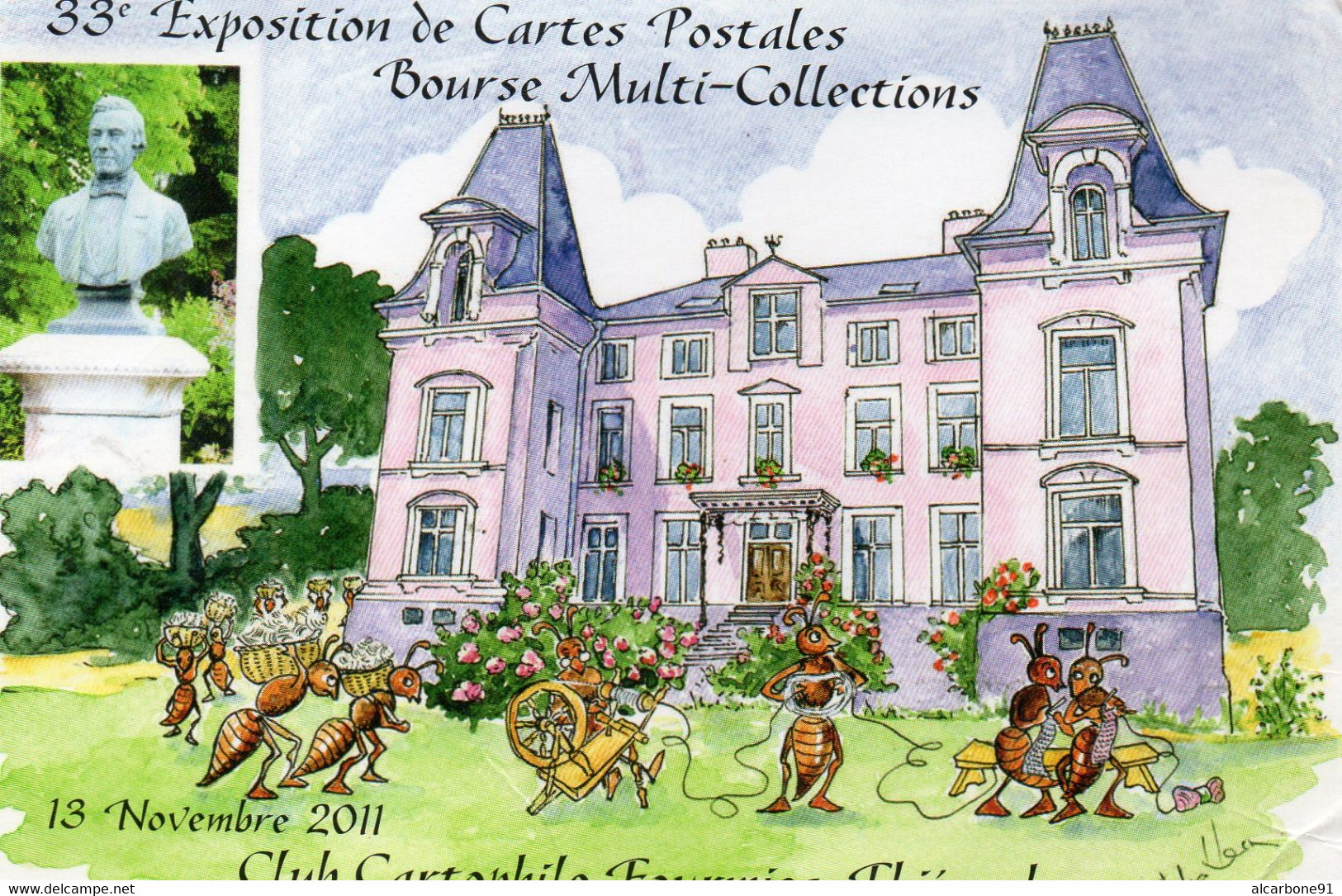 FOURMIES - 33e Exposition De Cartes Postales - Bourse Multicollections 13 Novembre 2011 - Fourmies