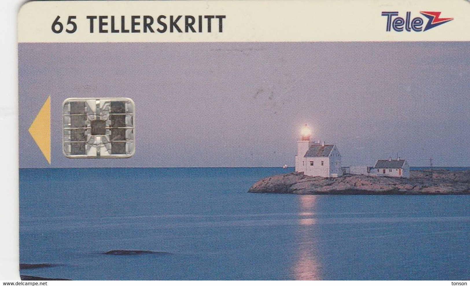 Norway, N025, Lyngor Fyr, Lighthouse, CN : C44144476, 2 Scans. - Vuurtorens