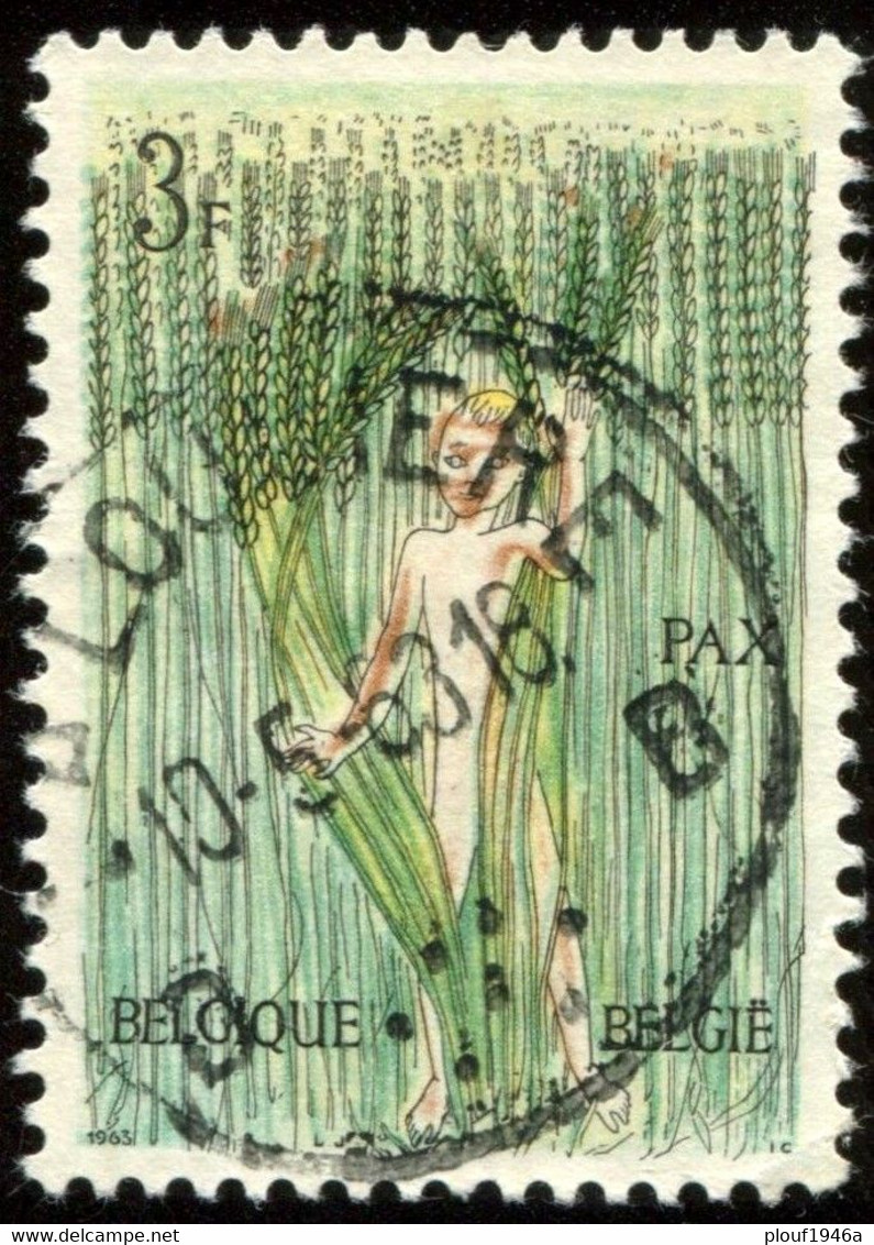 COB 1251-V  1 (o) Décalage Vers La Gauche De La Couleur Brune Dans Le Visage - 1961-1990